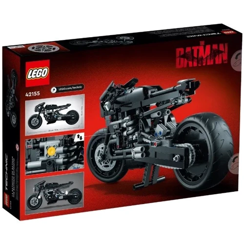 Конструктор LEGO Technic DC Batman Бетмен: Бетцикл 641 деталь (42155) фото 13