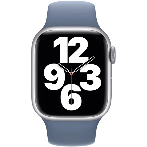 Аксессуар для Watch Apple Sport Band Slate Blue (MP783) for Apple Watch 38/40/41mm: Совместимость Apple Watch 41mm, Apple Watch 40mm, Apple Watch 38mm