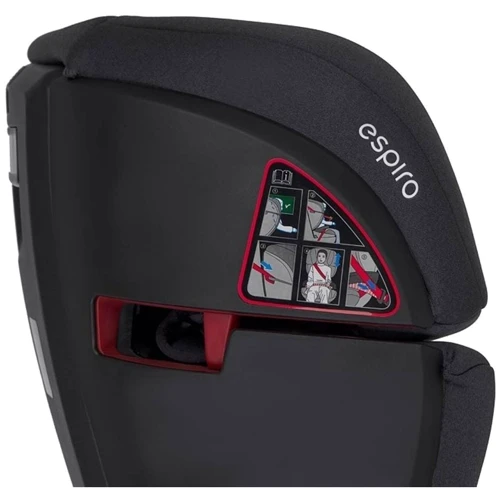 Автокресло Espiro Omega FX 117 GraphiteI (5906724206221): Крепление Isofix да