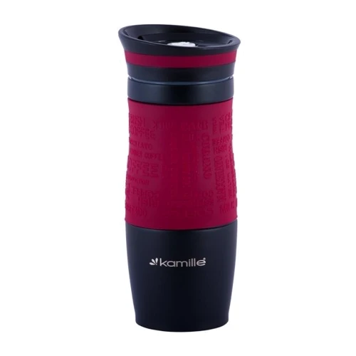 Термокружка Kamille KM-2069A 380 мл Красный (KM-2069A-RD): Тип Термокружка