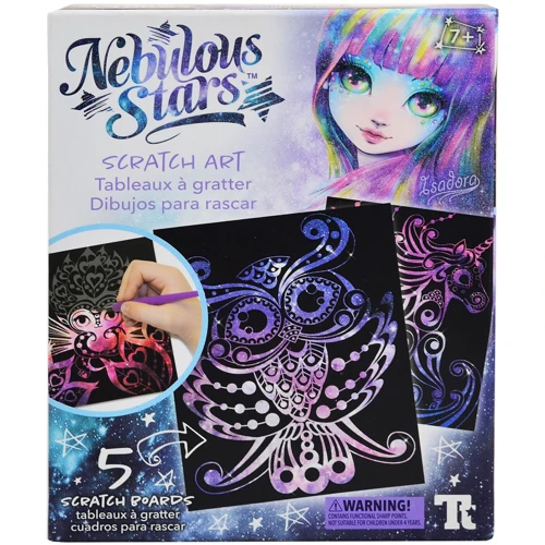 Набор для творчества Nebulous Stars Граттаж. Магическая галактика (11014): Производитель Nebulous Stars