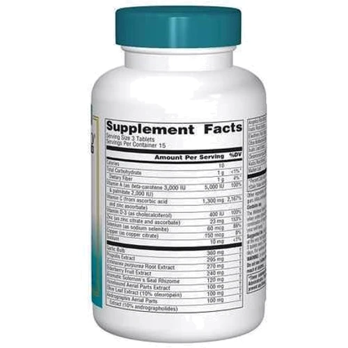 Source Naturals Wellness formula Поддержка иммунитета 45 таблеток: Форма выпуска Таблетки