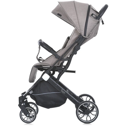 Дитячий прогулянковий візочок Bambi M 5727 Flash Latte Бежевий (M 5727 Latte) фото 11