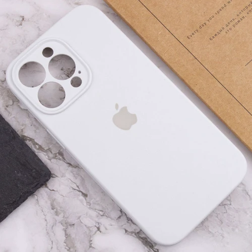 Чехол для iPhone Mobile Case Silicone Case Full Camera Protective White for iPhone 15 Pro Max: Тип аксессуара чехол