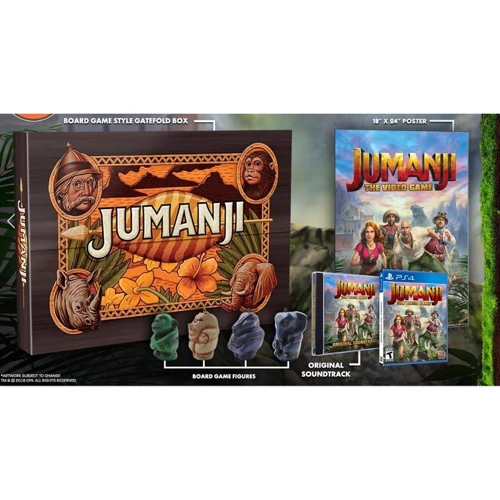 Jumanji Video Game Collectors Edition (PS4): Серія приставки PlayStation 4