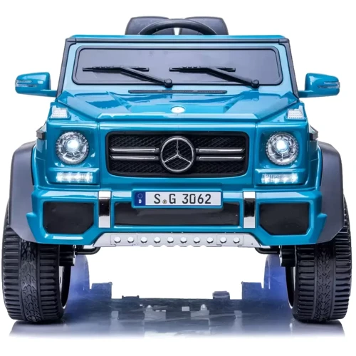 Електромобіль Kidsauto Mercedes-Benz Maybach G650 AMG блакитний: Матеріал коліс EVA