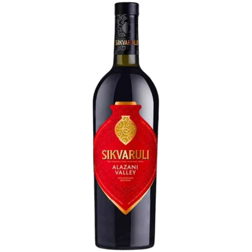 Вино Alazani Valley Sikvaruli червоне напівсолодке 0.75 л (PLK4820189293590)