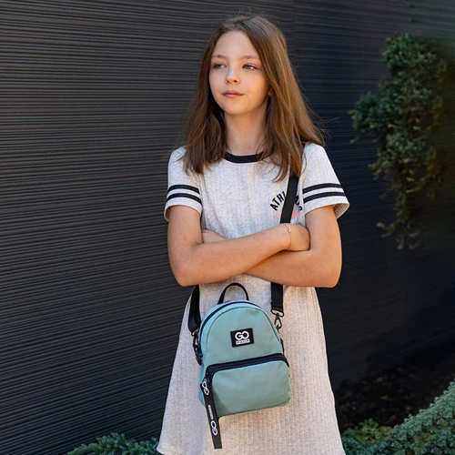 Мини рюкзак-сумка GoPack Education Teens 181XXS-2 мятный (GO24-181XXS-2): Тип Стильный рюкзак-сумка