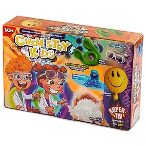 Набор для проведения опытов Danko Toys "Chemistry Kids" CHK-01-01-04U УКР (CHK-01-03U)