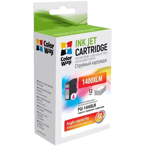 Картридж ColorWay Canon PGI-1400 XL Magenta_OEM (CW-PGI-1400XLM_OEM)