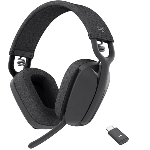 Наушники Logitech Zone Vibe Wireless Teams version Graphite (981-001157)