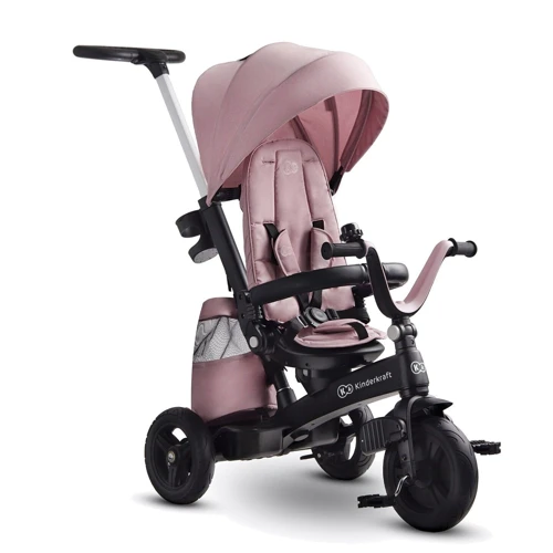 Трехколесный велосипед Kinderkraft Easytwist Mauvelous Pink (KKRETWIPNK0000) фото 11