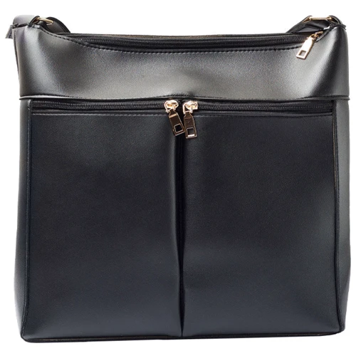 Жіноча сумка через плече Monsen чорна (10919-black): Стать жіночий