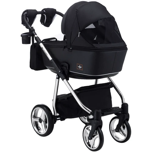 Коляска 2 в 1 Adamex Barcelona Polar (Chrome) BR617 (624637): Ширина шасси 58.5 см