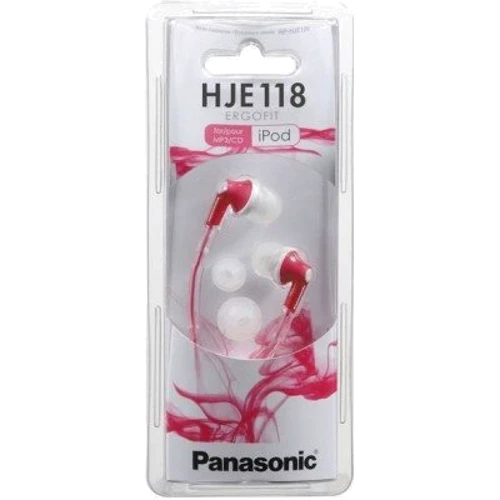 Наушники Panasonic RP-HJE118GU-P Pink: Тип конструкции вкладыши