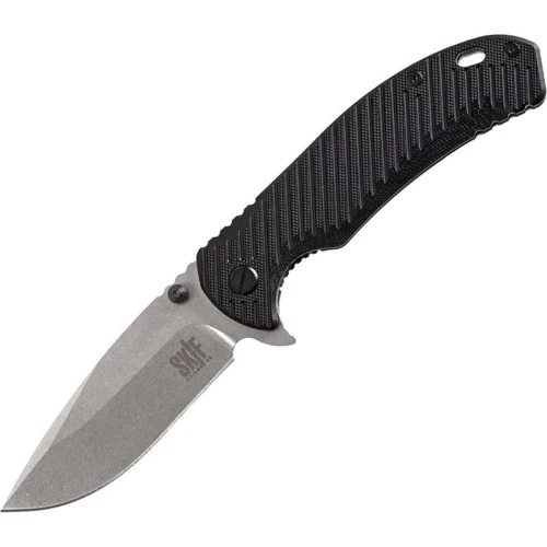 Нож и мультитул SKIF Sturdy II SW black (1765.02.98): Система открывания одной рукой Есть