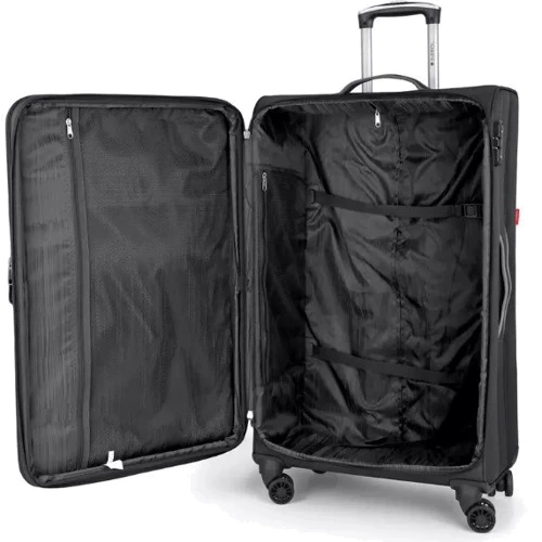Чемодан Gabol Zambia (L) Black черный (113447-001)/(113401-001): Тип Чемоданы