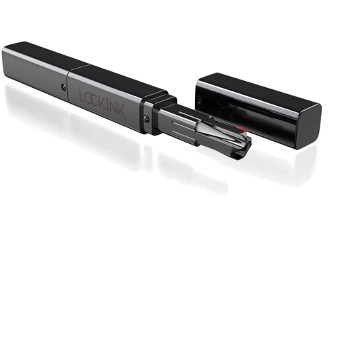 Эксклюзивный тиклер LOCKINK 5-head Flirting Tickler - Grey с пятью насадками