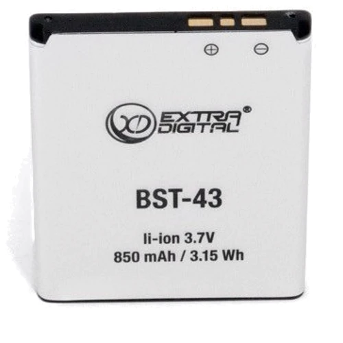Аккумулятор ExtraDigital 850mAh (BMS6357) for Sony Ericsson BST-43: Совместимость с брендом Sony Ericsson