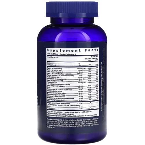 Life Extension Children's Formula Mix Мультивітаміни для дітей 120 жувальних таблеток: Тип Комплексные