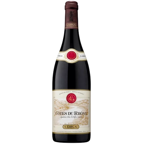 Вино E.Guigal Cotes-du-Rhone Rouge, красное сухое, 14% 0.75л (AS8000015291770)