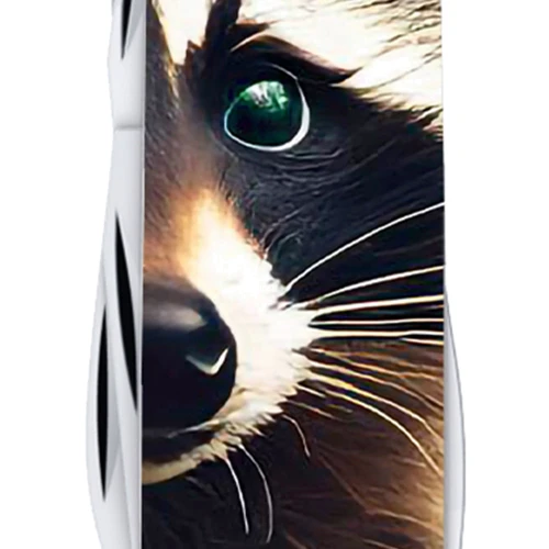 Мультитул Victorinox DELUXE TINKER ANIMAL Енот (Vx14723.3_F1120pw): Количество инструментов 17