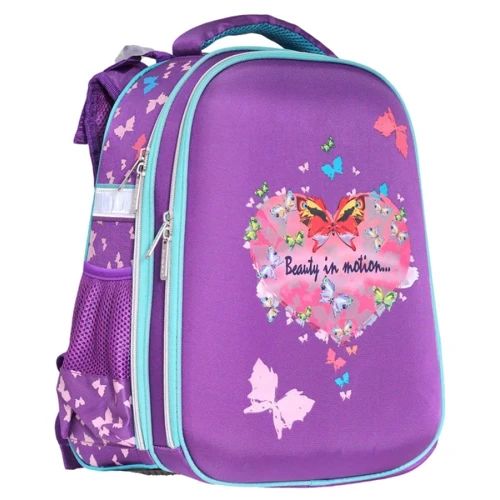 Ранец-черепашка CLASS 9901 Heart, 39x28x21см