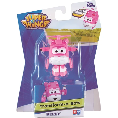 Ігрова фігурка-трансформер Super Wings Transform-a-Bots Dizzy Диззі (YW710040): Тип іграшки Робот-самолет