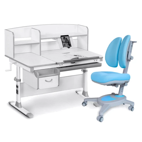 Комплект Evo-kids Evo-50 G Grey (арт. Evo-50 G + кресло Y-115 KBL): Возраст ребенка от 4-х лет