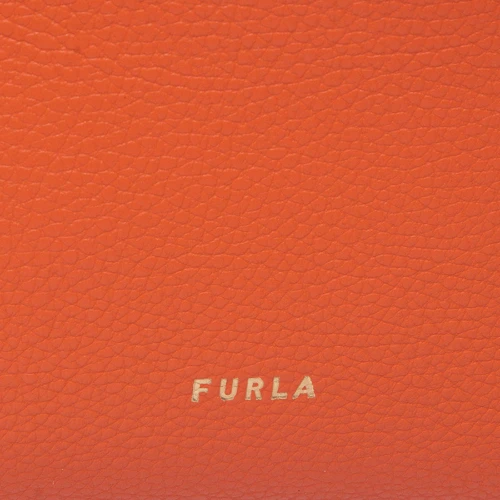 Женская сумка тоут Furla Net M Tote Bzt0fua оранжевая (BZT0FUAHSF000BG600): Фактура Матовая, Зернистая