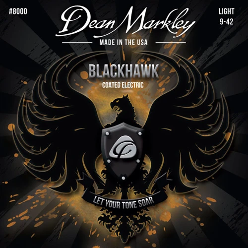 Струна для гитар Струны DEAN MARKLEY 8000 BLACKHAWK COATED ELECTRIC LT (09-42)