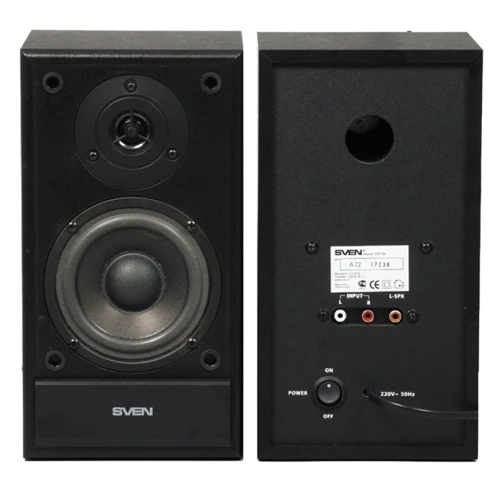 Акустична система SVEN SPS-702 Black: Формат акустики 2.0