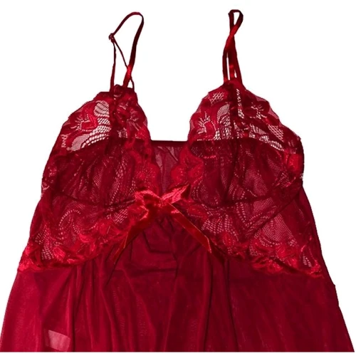 Пеньюар NDS 3372-2 One Size Burgundy (23616)