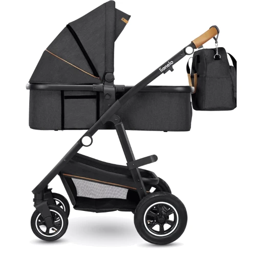 Коляска 3 в 1 Lionelo Amber Grey Graphite: Тип коляски Универсальная коляска (3-в-1)
