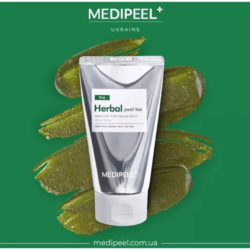 Medi-Peel Herbal Peel Tox PRO Очищающая пилинг-маска для лица со спикулами 120 g: Пол Для женщин