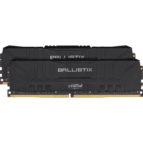 Crucial 32 GB (2x16GB) DDR4 3000 MHz Ballistix Black (BL2K16G30C15U4B)
