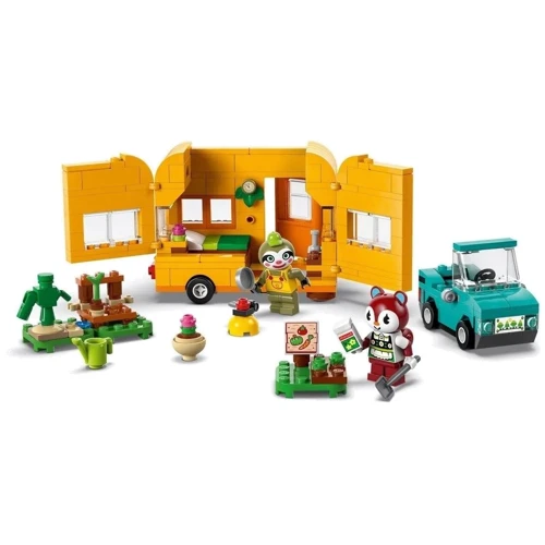 Конструктор LEGO Animal Crossing Садова лавка та караван, що належать Leif 263 деталі (77054) фото 4