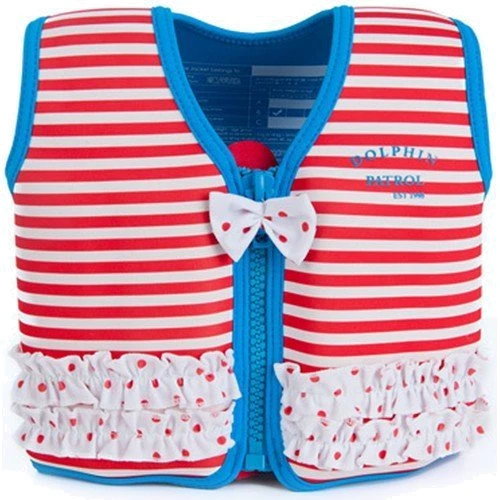 Плавательный жилет Konfidence Original Jacket Red Stripe L (KJ16-C-07)