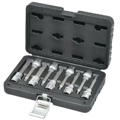 Whirlpower Набор головок 1/2" 9шт.Ribe5-14 пластик. кейс