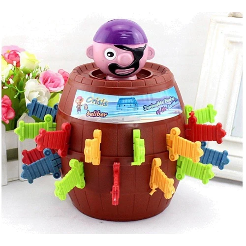 Настольная детская игра Пират в Бочке UFT Pirates Barrels