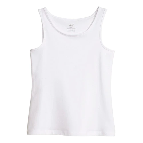 Майка H & M 6284258 134-140 см біла