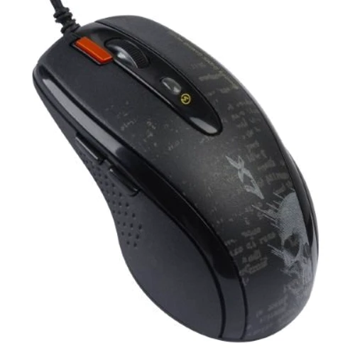 Мышь A4 Tech F5 USB Mystic Black: Тип сенсора оптический