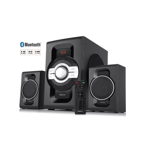 Акустическая система REAL-EL M-590 Black: Формат акустики 2.1