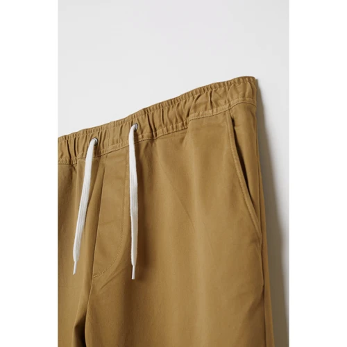 Брюки H&M 6737078 50 бежевые: Фасон Джоггеры