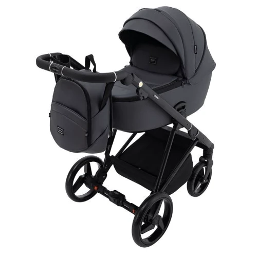 Универсальная коляска 2 в 1 Adamex Blanc Eco SA-5 графит (680709): Количество блоков 2
