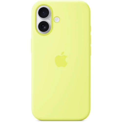 Чехол для iPhone Apple iPhone 17 Silicone Case with MagSafe - Neon Yellow (MGEV4)