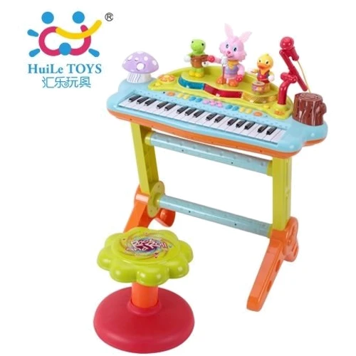 Игрушка Huile Toys "Электронное пианино" (669): Материал Пластмасса