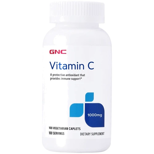 GNC Vitamin C 1000 mg, 100 Vegetarian Caplets