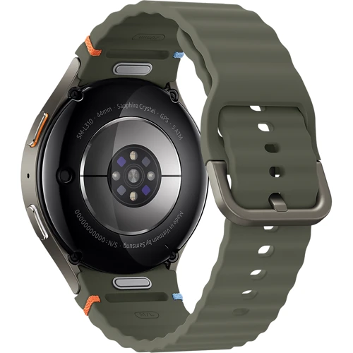 Смарт-годинник Samsung Galaxy Watch 7 44мм Green з Green Sport Band (SM-L310NZGA) (UA): Матеріал корпуса алюминий