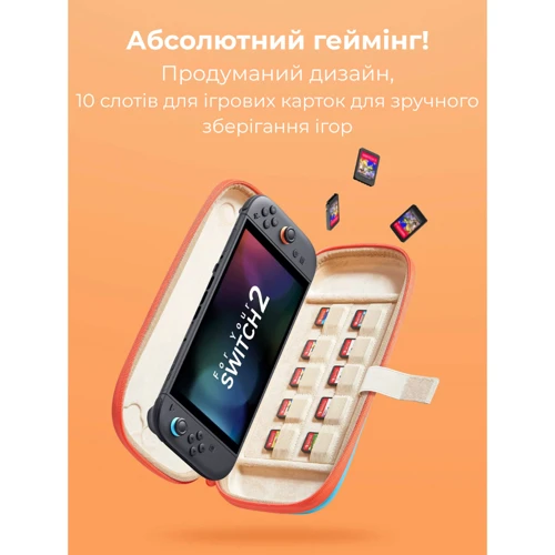 Аксессуар для приставок Сумка-чехол JSAUX BG0119 для Nintendo Switch 2 Blue фото 5